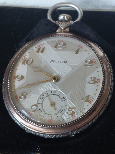 Helvetia pocket swiss watch - swiss,