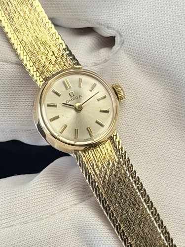 9ct gold omega - omega, ladies