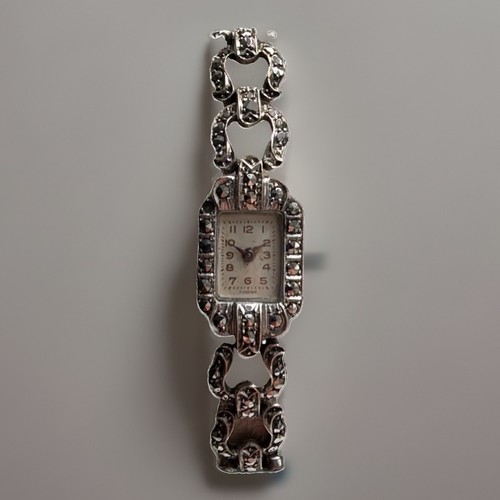 Vintage marcasite silver - ⁠vintage,