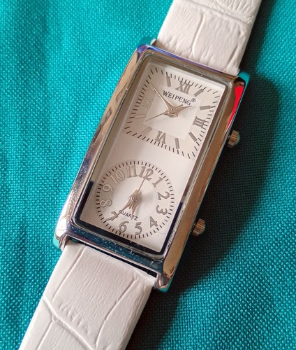 Art deco dual time zone - zone, watch