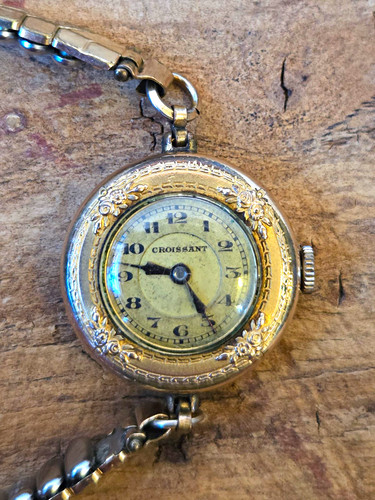 Vintage croissant ladies - croissant,