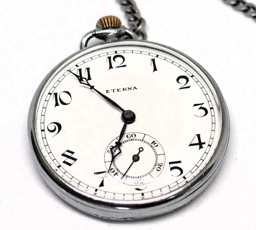 Vintage eterna swiss pocket - swiss,