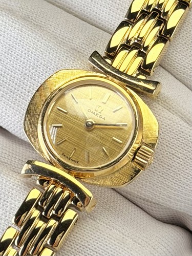 Omega lady vintage 18ct gold - vintage,