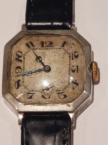 Square art deco watch - deco,