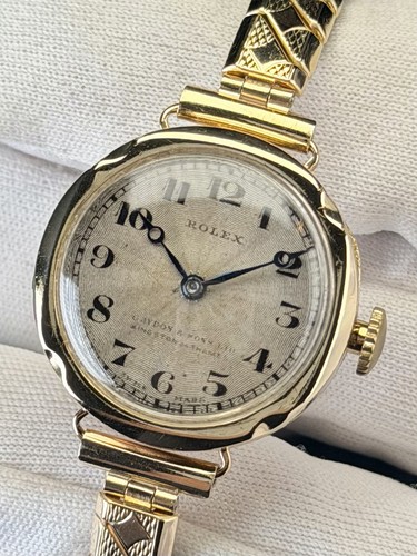 Rolex lady cocktail 9ct gold - lady,