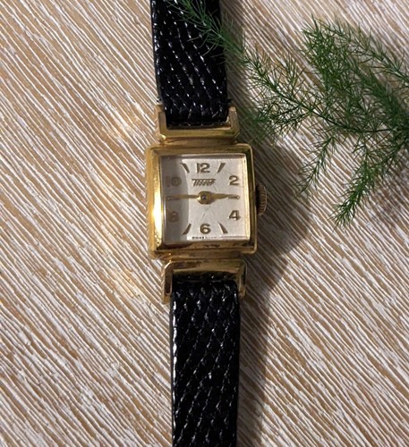 Vintage tissot art deco tank - vintage,