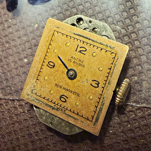 Vintage swiss ancre jewel - vintage,