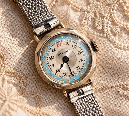 Vintage 1920s medana blue - 1920s,