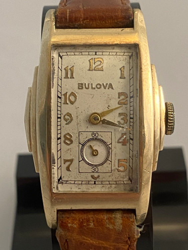 Vintage bulova art deco - art, tank