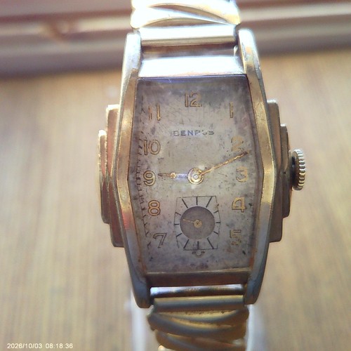 Benrus vintage art deco - vintage, manual