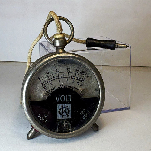 Vintage pocket radio voltmeter - pocket,