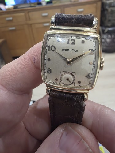 Vintage hamilton art deco - art, tank
